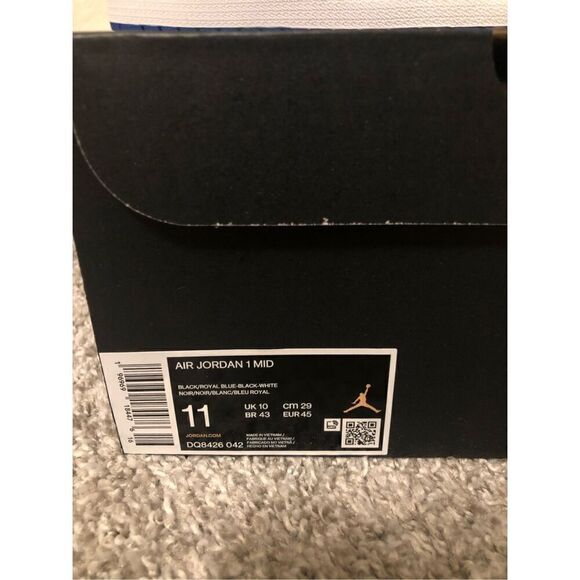 Nike Air Jordan 1 Mid Men\'s Size 11 main image 8